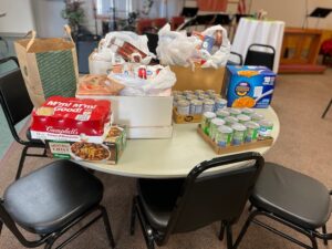 Salvation Army food drive